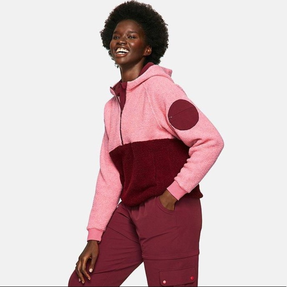 Outdoor Voices MegaFleece Half-Zip Hoodie Jacket